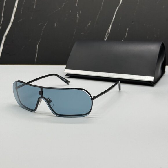 NEW GV7168/S 0MR8 KU GIVENCHY UNISEX SUNGLASSES BLUE EYEWEAR GIVENCHY - Picture 1 of 9